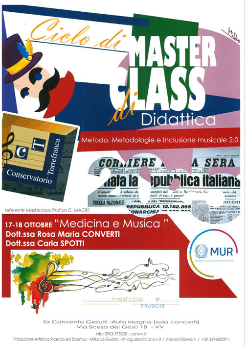 masterclass medicina e musica