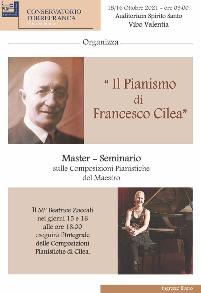Il pianismo di Francesco Cilea