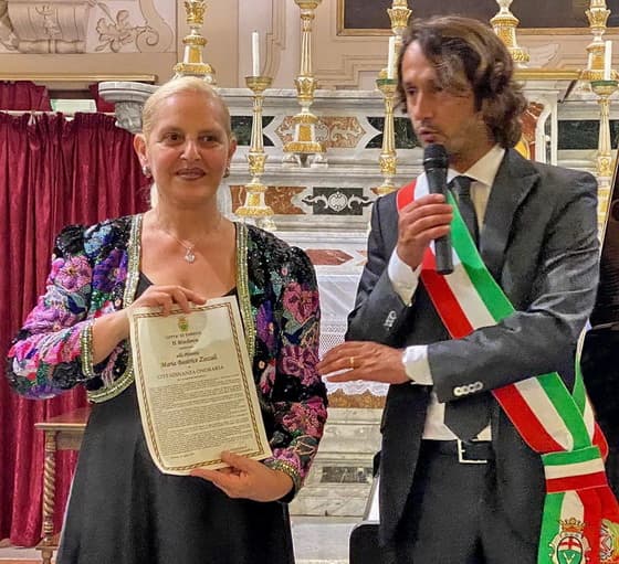 Varazze ha conferito la Cittadinanza Onoraria alla pianista Maria Beatrice Zoccali